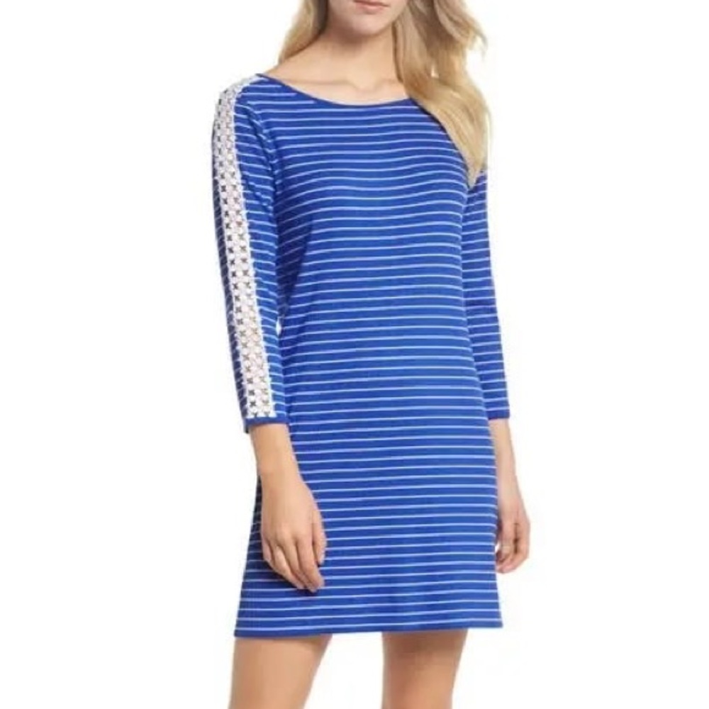 🍉 Lilly Pulitzer Marlowe Modal Crochet Sleeve Dress